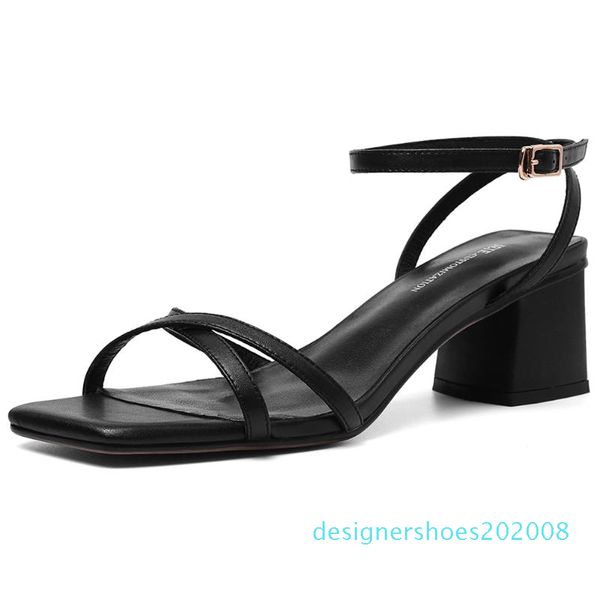 karin new elegant chunky heels cow skin genuine leather office ladies summer woman shoes sandals d08, Black
karin new elegant chunky heels cow skin genuine leather office ladies summer woman shoes sandals d08, Black