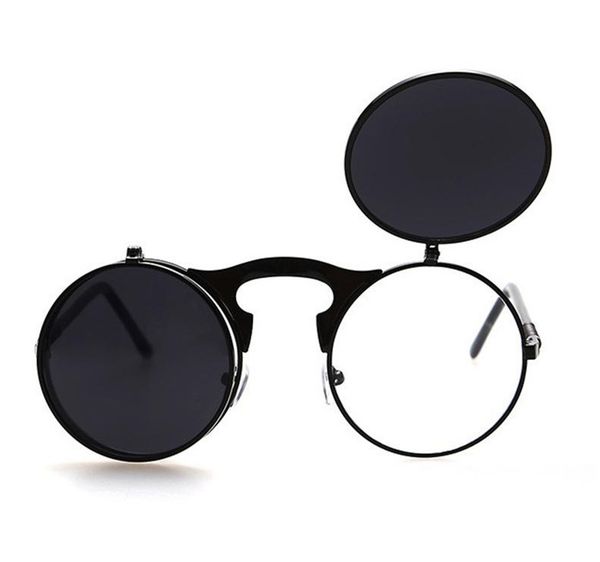 2020 Flip Up Steampunk Sunglasses Men Round Vintage Mens Sunglass Fashion Glasses hot sale hip hop sunglass
2020 Flip Up Steampunk Sunglasses Men Round Vintage Mens Sunglass Fashion Glasses hot sale hip hop sunglass