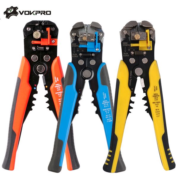 

hs-d1 crimper cable cutter automatic wire stripper multifunctional stripping tools crimping pliers terminal 0.2-6.0mm2 tool