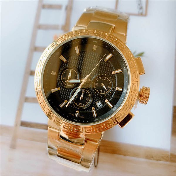 wholesale men fashion watch all dial work chronograph stainless steel quartz movement 44mm men sport wristwatch design watches, Slivery;brown
wholesale men fashion watch all dial work chronograph stainless steel quartz movement 44mm men sport wristwatch design watches, Slivery;brown