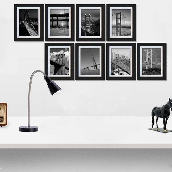 8pcs giftgarden 5x7 inch black p frame set for decoration wall home decoration accessories pvc covering
8pcs giftgarden 5x7 inch black p frame set for decoration wall home decoration accessories pvc covering
