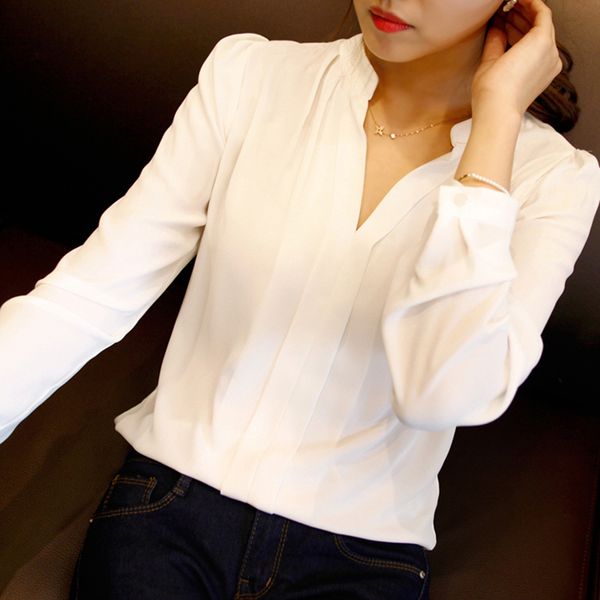 spring-summer new womens shirt korean-style long-sleeve fashion casual short sleeve shirt was thin chiffon blouse, White
spring-summer new womens shirt korean-style long-sleeve fashion casual short sleeve shirt was thin chiffon blouse, White