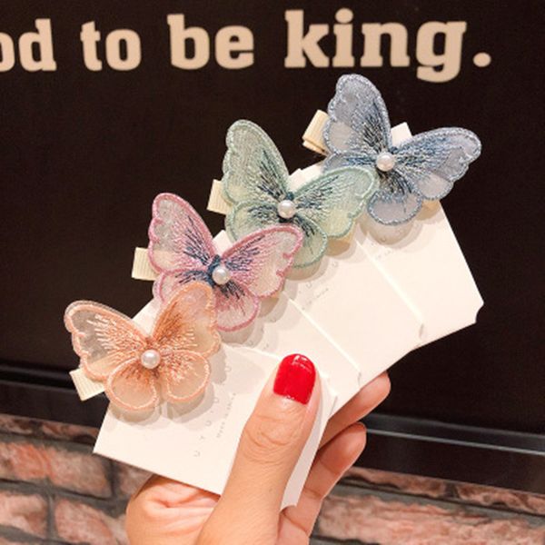2020 new girls hair clips colorful butterfly hairpins headwear for lovely children hair band accessories, Slivery;white
2020 new girls hair clips colorful butterfly hairpins headwear for lovely children hair band accessories, Slivery;white