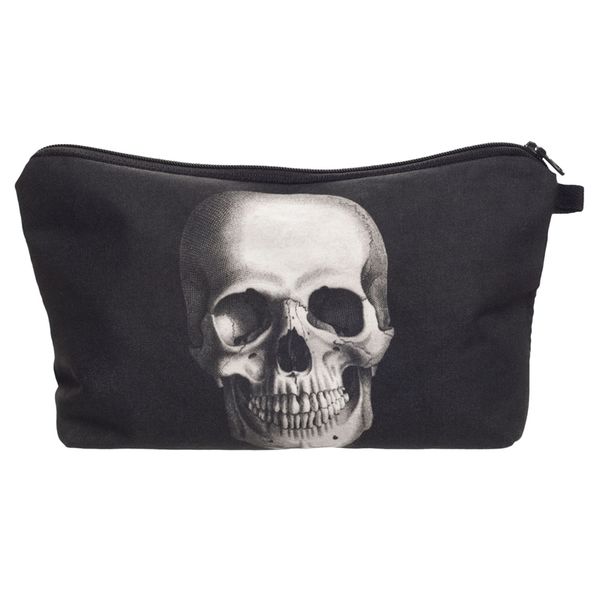 new women neceser cosmetic bag portable makeup bag case 3d printing skull black organizer bolsa feminina travel toiletry
new women neceser cosmetic bag portable makeup bag case 3d printing skull black organizer bolsa feminina travel toiletry