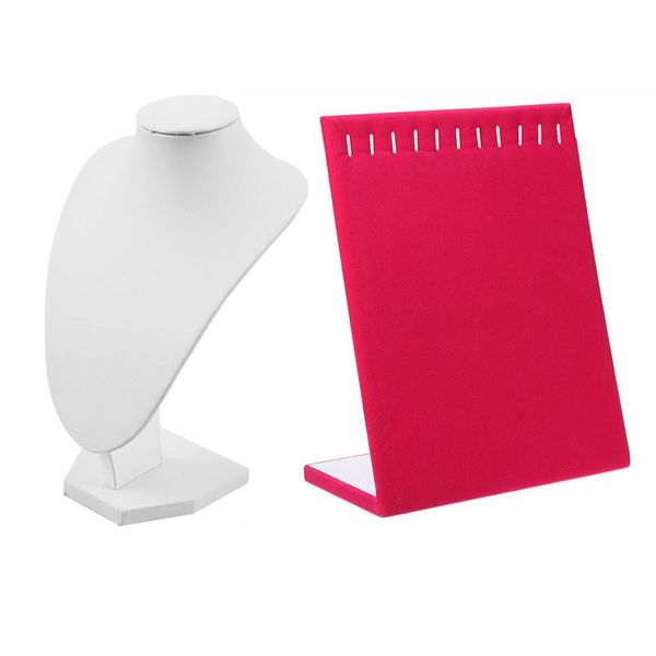 2 pcs jewelry display : 1 pcs portrait model necklace display pgraphy props white & 1 11 hooks velvet jewelry rack earri, Pink;blue
2 pcs jewelry display : 1 pcs portrait model necklace display pgraphy props white & 1 11 hooks velvet jewelry rack earri, Pink;blue