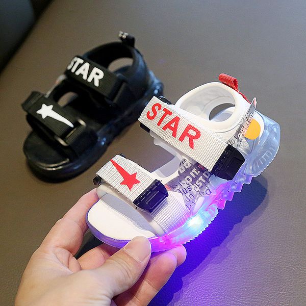 boys sandals children's lights shoes 2020 summer new beach shoes 1-6 years old children's soft bottom baby sandals, Black;red
boys sandals children's lights shoes 2020 summer new beach shoes 1-6 years old children's soft bottom baby sandals, Black;red