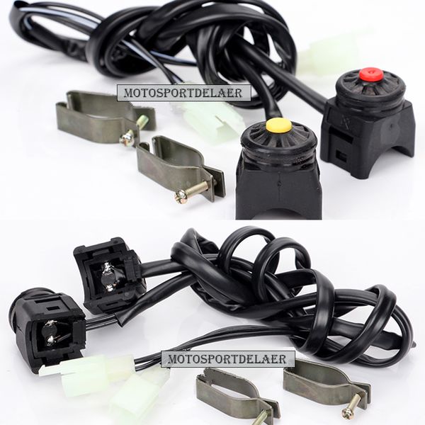 universal atv motorcycle dual sport dirt quad start horn kill off sswitch button motorbike accessories red yellow button
universal atv motorcycle dual sport dirt quad start horn kill off sswitch button motorbike accessories red yellow button