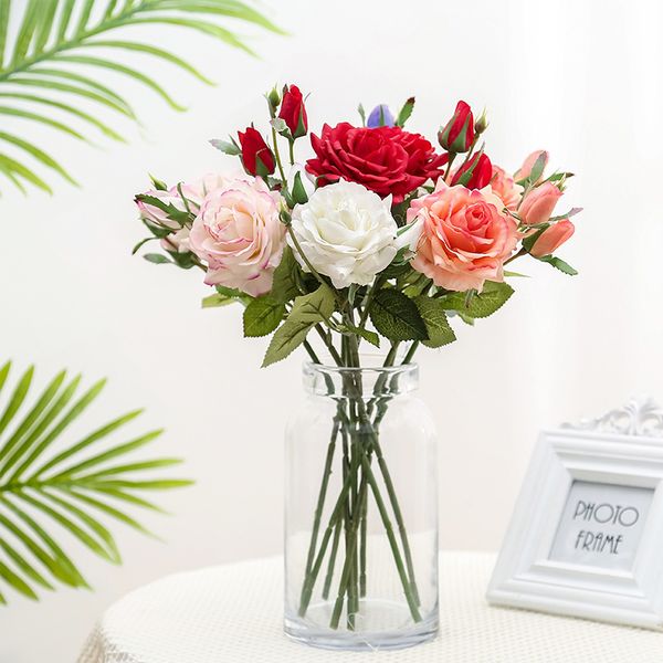 lan kwai fong simulation rose 1 flowers 2 bud rose artificial flowers plant home wedding decoration potted plants flower arrange
lan kwai fong simulation rose 1 flowers 2 bud rose artificial flowers plant home wedding decoration potted plants flower arrange