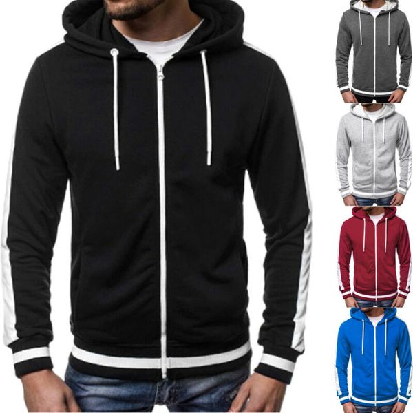new style men jackets casual slim hoodie warm pullover hooded coat outerwear patchwork with hat autumn zipper fashion 2019, Black;brown
new style men jackets casual slim hoodie warm pullover hooded coat outerwear patchwork with hat autumn zipper fashion 2019, Black;brown