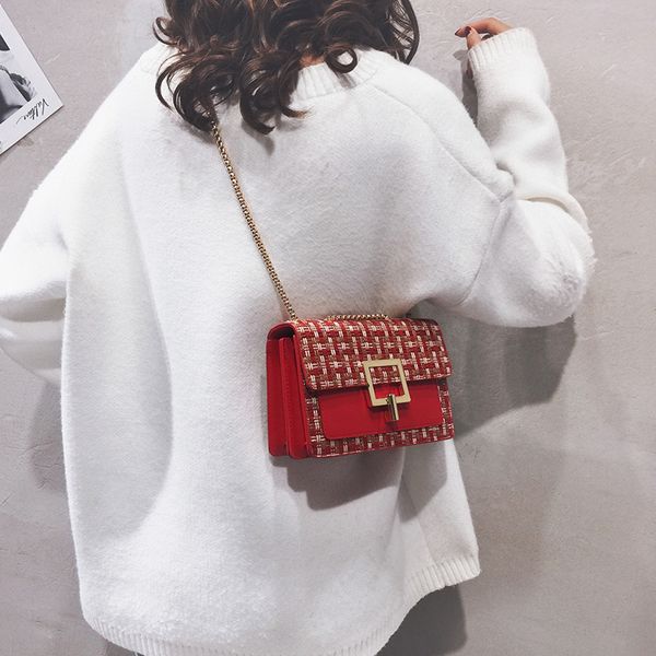 2020 new popular chic chain small square bag female bag texture fashion oblique cross-body shoulder small square
2020 new popular chic chain small square bag female bag texture fashion oblique cross-body shoulder small square