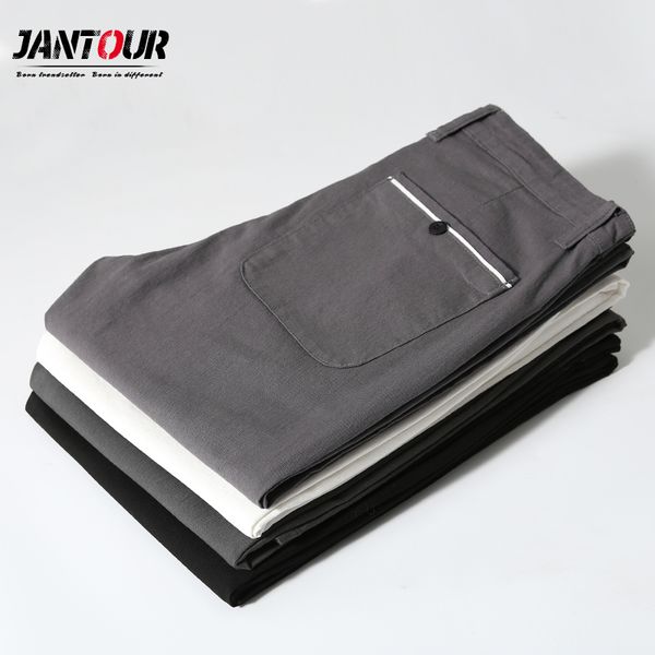 2019 new spring summer mens cotton pants slim fit straight stretch long pants male trousers zipper fashion casual men, Black
2019 new spring summer mens cotton pants slim fit straight stretch long pants male trousers zipper fashion casual men, Black