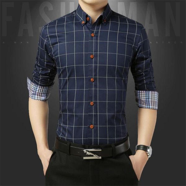 waggie's walker 2020 летний новый корейский с длинным рукавом камиза masculina мода бизнес casual плед slim fit мужские рубашки платья, White;black
waggie's walker 2020 летний новый корейский с длинным рукавом камиза masculina мода бизнес casual плед slim fit мужские рубашки платья, White;black