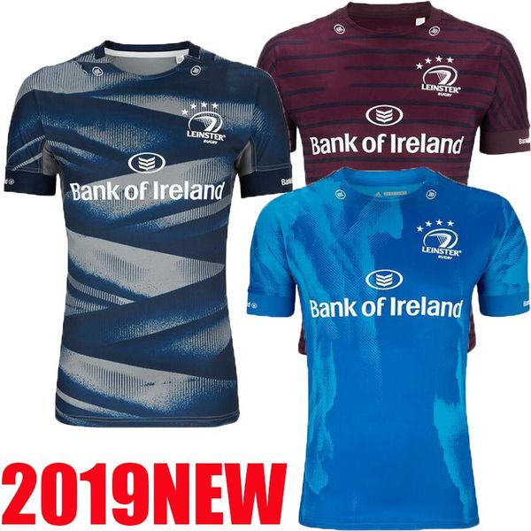 

2019 2020 leinster rugby jersey 19 20 home away european alternate leinster irish rugby club shirt size s-3xl, Black;blue