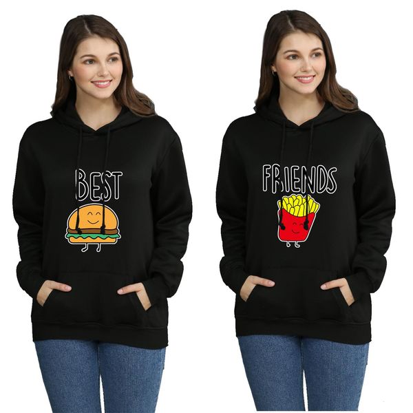 french friend fry's sweatshirt with hoodie large casual coat large 4xl goods, Black 
french friend fry's sweatshirt with hoodie large casual coat large 4xl goods, Black