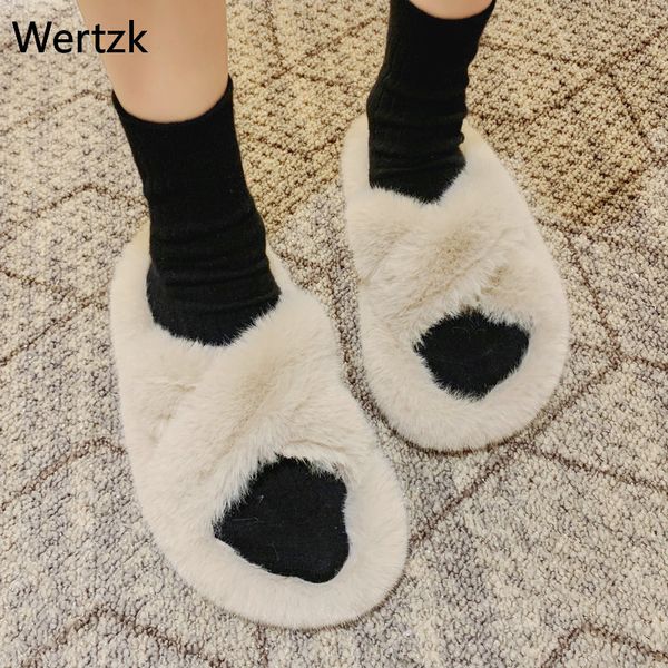 2019 new winter women slippers indoor plush casual shoes woman for rome faux fur non-slip school girls concise loafer b115, Black
2019 new winter women slippers indoor plush casual shoes woman for rome faux fur non-slip school girls concise loafer b115, Black