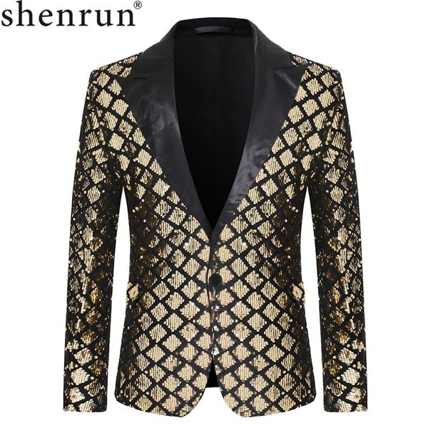 shenrun men blazers sequins jacket fashion autumn winter groom tuxedo suit jackets costumes singer host black gold silver blue, White;black
shenrun men blazers sequins jacket fashion autumn winter groom tuxedo suit jackets costumes singer host black gold silver blue, White;black