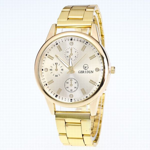 men's golden fashion three-eye quartz metal strap business non-mechanical gift men's quartz watch watch watch, Blue
men's golden fashion three-eye quartz metal strap business non-mechanical gift men's quartz watch watch watch, Blue