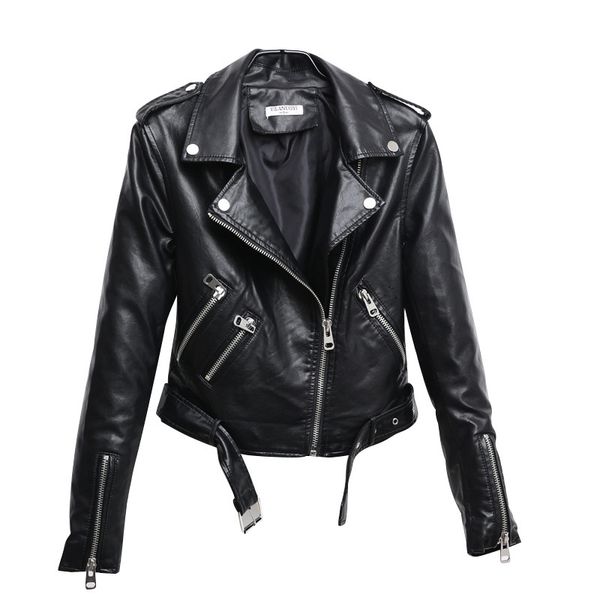lanmrem 2019 new autumn and winter turn-down collar full sleeves zippers pu leather short waist jacket wj08312l, Black;brown
lanmrem 2019 new autumn and winter turn-down collar full sleeves zippers pu leather short waist jacket wj08312l, Black;brown