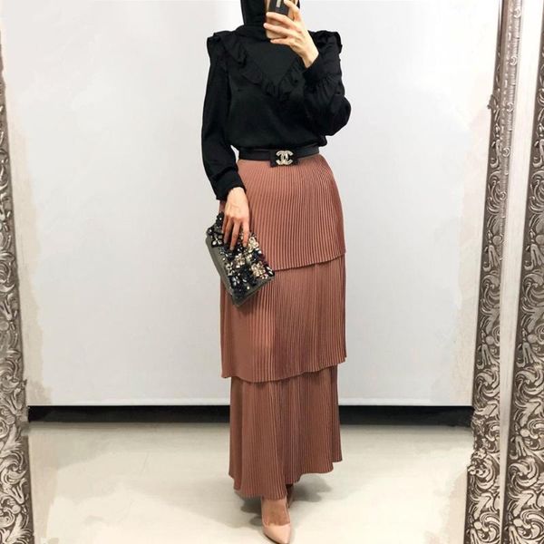 fashion women's pleated tulle skirt high waist bodycon long women's modest muslim bottoms long midi skirts party ramadan islamic, Red
fashion women's pleated tulle skirt high waist bodycon long women's modest muslim bottoms long midi skirts party ramadan islamic, Red