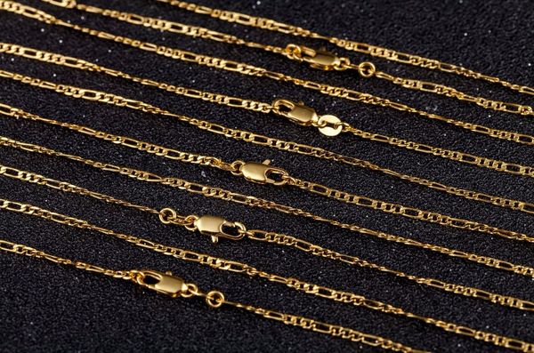 chains 2mm flat chain necklace for women men gold/silver jewelry figaro 16 18 20 22 24 26 28 30 inch wholesale 925/18 k
chains 2mm flat chain necklace for women men gold/silver jewelry figaro 16 18 20 22 24 26 28 30 inch wholesale 925/18 k