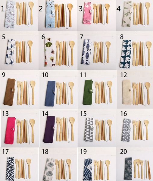 bamboo flatware cutlery set portable bamboo chopsticks fork spoon straw dinnerware set travel eco-friendly cutlery set
bamboo flatware cutlery set portable bamboo chopsticks fork spoon straw dinnerware set travel eco-friendly cutlery set