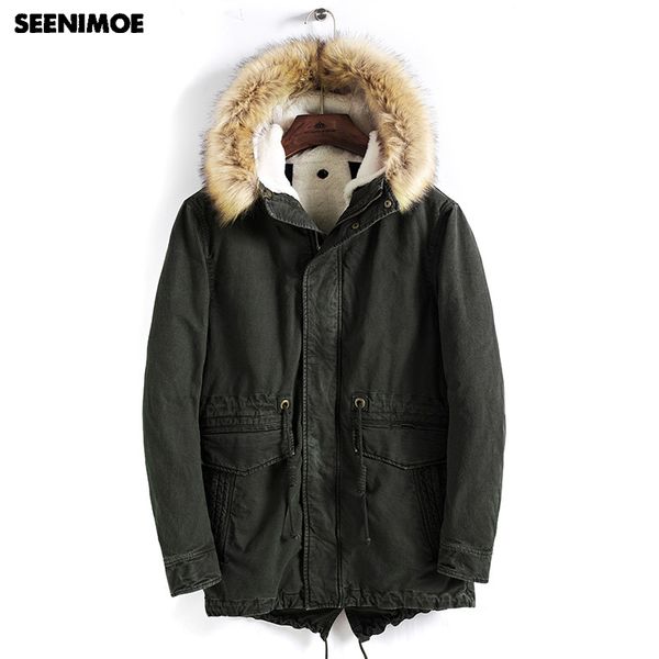 seenimoe 2019 winter parkas for man hooded thicken eu size -4xl windproof winter jacket solid color mens long warm cotton coat, Tan;black
seenimoe 2019 winter parkas for man hooded thicken eu size -4xl windproof winter jacket solid color mens long warm cotton coat, Tan;black
