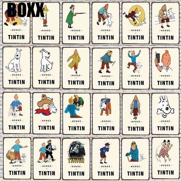tintin cartoon movie tin sign metal plate shabby chic iron painting kids room wall bar home art craft decor art poster 30x20cm
tintin cartoon movie tin sign metal plate shabby chic iron painting kids room wall bar home art craft decor art poster 30x20cm