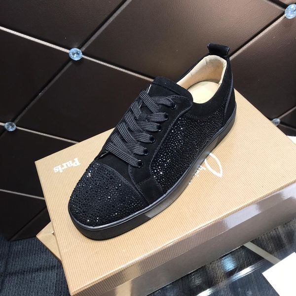 new style high-end luxury men's casual sports shoes fashion brand autumn and winter shoes leather upper star diamond embellishment sreg, Black
new style high-end luxury men's casual sports shoes fashion brand autumn and winter shoes leather upper star diamond embellishment sreg, Black