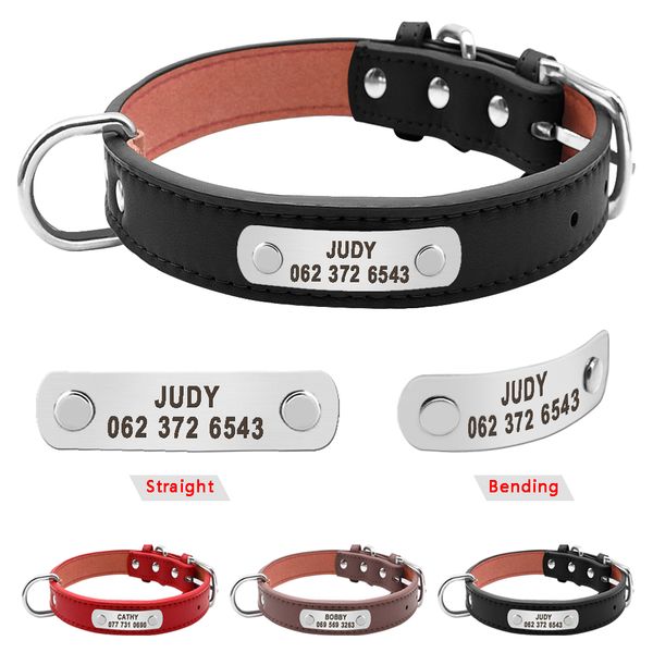 custome engraved pet dog collar pu leather personalized dogs cat id collars nameplate adjustable for small medium pets
custome engraved pet dog collar pu leather personalized dogs cat id collars nameplate adjustable for small medium pets