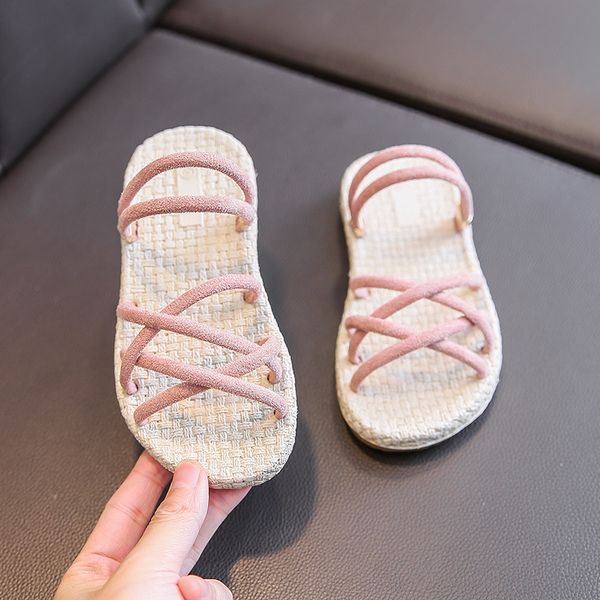 slipper children' sandals and slippers 2021 summer girls wear fashion flat in the soft-soled, Black;grey
slipper children' sandals and slippers 2021 summer girls wear fashion flat in the soft-soled, Black;grey