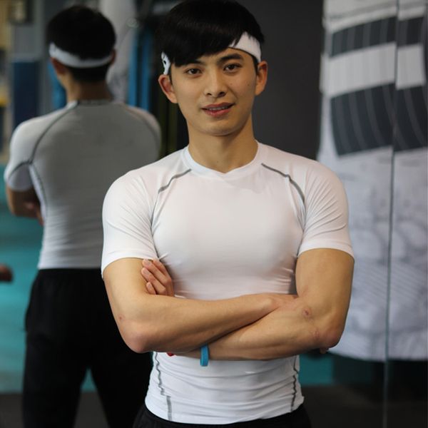 uarun t-shirts quick dry tight fitness running t shirts men brand short sleeve gym sport compression shirt men's sportswear, Black;blue
uarun t-shirts quick dry tight fitness running t shirts men brand short sleeve gym sport compression shirt men's sportswear, Black;blue