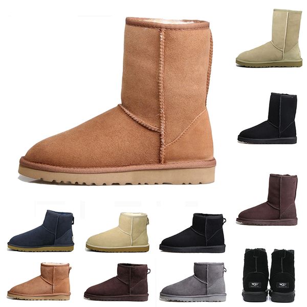 Brand Snow Shoes WGG Women's Australia Classic Snow Boots Ankle boots Black Grey chestnut navy blue Women girl boots Size US 5-10
Brand Snow Shoes WGG Women's Australia Classic Snow Boots Ankle boots Black Grey chestnut navy blue Women girl boots Size US 5-10