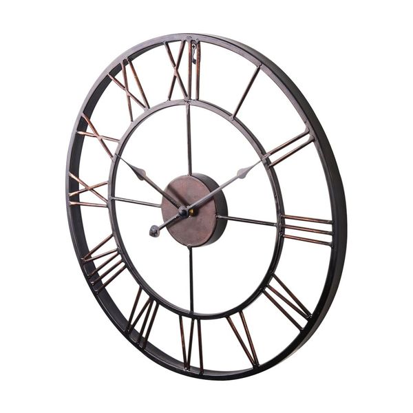 новый extra large заявление vintage style metal wall clock country style - шоколадный цвет
новый extra large заявление vintage style metal wall clock country style - шоколадный цвет