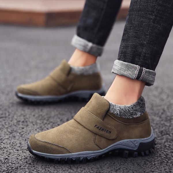 winter super warm men snow boots fashion suede leather ankle boots men business style snow wear resistant hx-014, Black
winter super warm men snow boots fashion suede leather ankle boots men business style snow wear resistant hx-014, Black