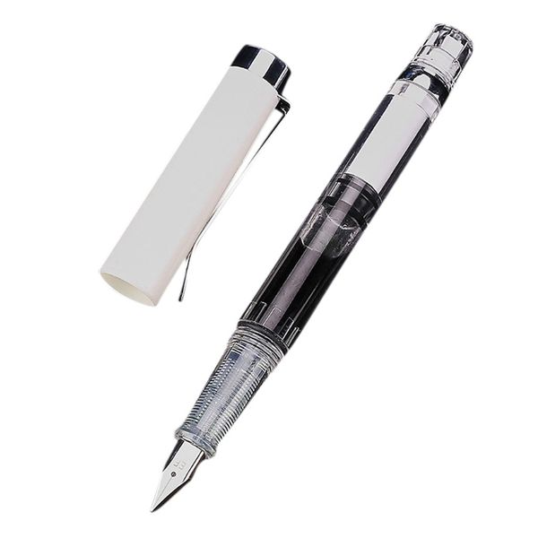 colorful transparent fountain pen fine nib students writing stationery supplies l41e
colorful transparent fountain pen fine nib students writing stationery supplies l41e