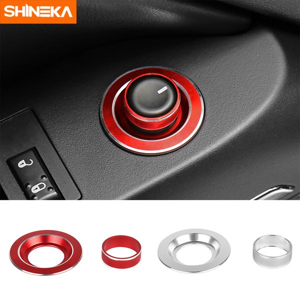 shineka car rearview mirror adjust switch knob trim ring cover decoration stickers accessories for dodge challenger 2009-2014
shineka car rearview mirror adjust switch knob trim ring cover decoration stickers accessories for dodge challenger 2009-2014