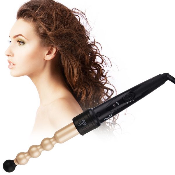 ckeyin 2 in1 professional curlers conical curling iron single tube ceramic glaze pear flower cone electric hair curly hair 45
ckeyin 2 in1 professional curlers conical curling iron single tube ceramic glaze pear flower cone electric hair curly hair 45