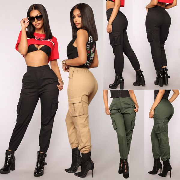 hirigin harajuku high waist elasitc pants fall 2018 women's harem cargo trousers cotton pants solid punk loose long pencil, Black;white
hirigin harajuku high waist elasitc pants fall 2018 women's harem cargo trousers cotton pants solid punk loose long pencil, Black;white