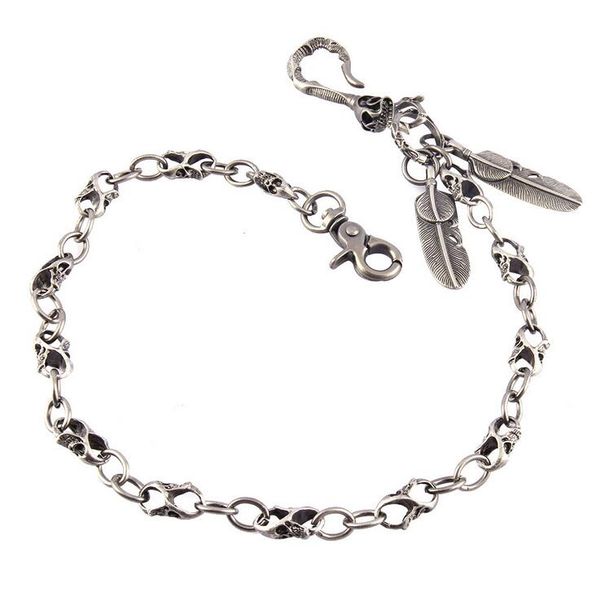 2019 new 60cm long metal wallet belt chain rock punk pants trendy pants denim key ring men's hip hop jewelry, Silver
2019 new 60cm long metal wallet belt chain rock punk pants trendy pants denim key ring men's hip hop jewelry, Silver