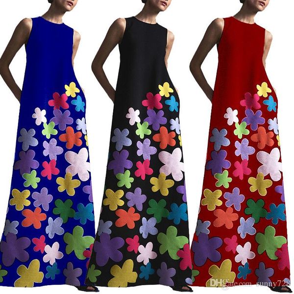 elegant flowers printing women casual dress sleeveless o neck a line floor length long party dress 2019 high quality, Black;gray
elegant flowers printing women casual dress sleeveless o neck a line floor length long party dress 2019 high quality, Black;gray