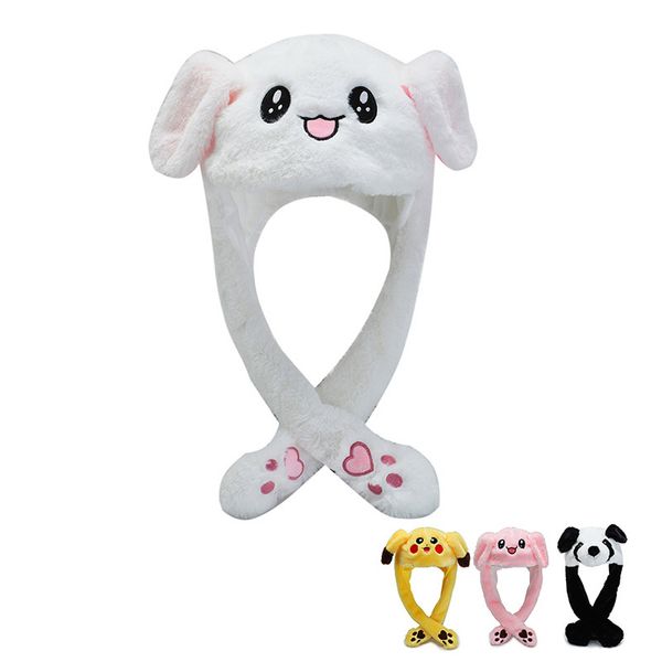 Cartoon Cuddly Moving Ear Rabbit Panda Hat Dance Plush Toy Plush Cap Hat Soft Stuffed Animal Toy Toys Gift
Cartoon Cuddly Moving Ear Rabbit Panda Hat Dance Plush Toy Plush Cap Hat Soft Stuffed Animal Toy Toys Gift