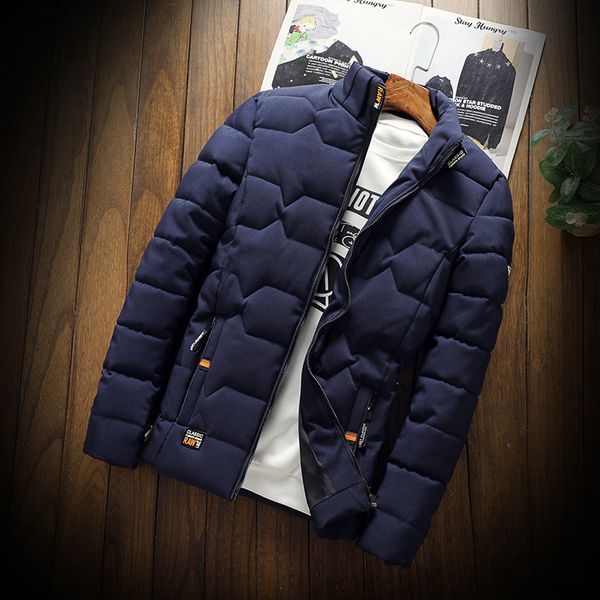 new fashion autumn winter men jacket trend casual thickened warm cotton-padded clothes slim baseball coats size down warm jacket, Black;brown
new fashion autumn winter men jacket trend casual thickened warm cotton-padded clothes slim baseball coats size down warm jacket, Black;brown