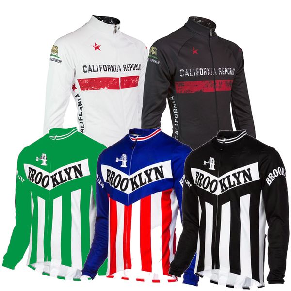 retro cycling jersey men long sleeve winter fleece and no fleece red black white classic cycling clothing mtb, Black;red
retro cycling jersey men long sleeve winter fleece and no fleece red black white classic cycling clothing mtb, Black;red