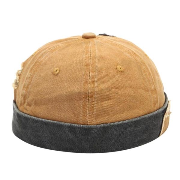 men women retro patch hole beanies cap female casual docker sailor color skullies hat lady mechanic brimless washed hole bonnet, Blue;gray
men women retro patch hole beanies cap female casual docker sailor color skullies hat lady mechanic brimless washed hole bonnet, Blue;gray