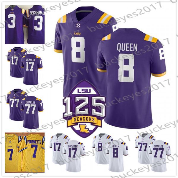 2019 lsu tigers white purple yellow jerseys #3 jacoby stevens 4 k'lavon chaisson 5 kary vincent jr. 6 jacob phillips 8 patrick queen, Black
2019 lsu tigers white purple yellow jerseys #3 jacoby stevens 4 k'lavon chaisson 5 kary vincent jr. 6 jacob phillips 8 patrick queen, Black