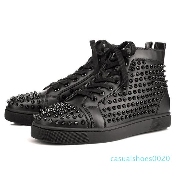 designer luxury mens red bottoms shoes studded spikes womens spike shoes party lovers fashion genuine leather platform sneakers c20, Black
designer luxury mens red bottoms shoes studded spikes womens spike shoes party lovers fashion genuine leather platform sneakers c20, Black
