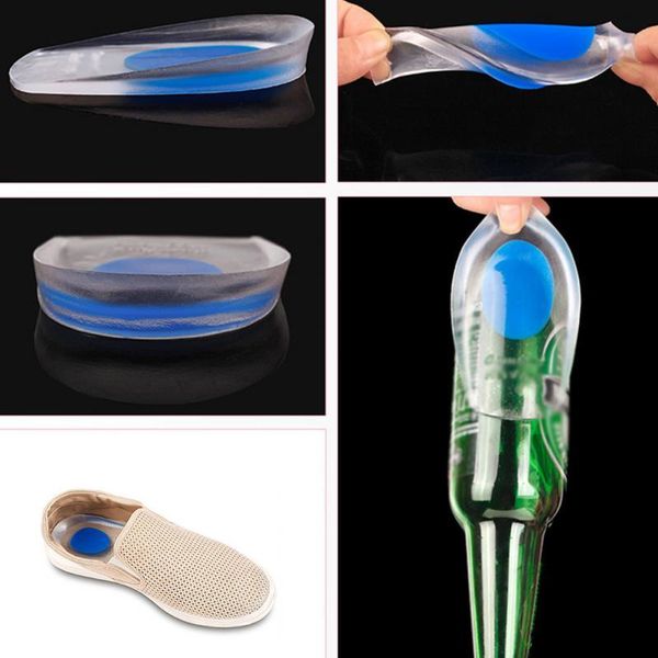 100pieces=50pair silicone gel insoles heel pad foot care cups calcaneal spur elastic care half insole shoe inserts
100pieces=50pair silicone gel insoles heel pad foot care cups calcaneal spur elastic care half insole shoe inserts