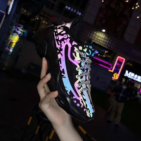 new running shoes breathable men luminous reflection sports sneakers lace up walking jogging athletic footwear big size 45
new running shoes breathable men luminous reflection sports sneakers lace up walking jogging athletic footwear big size 45