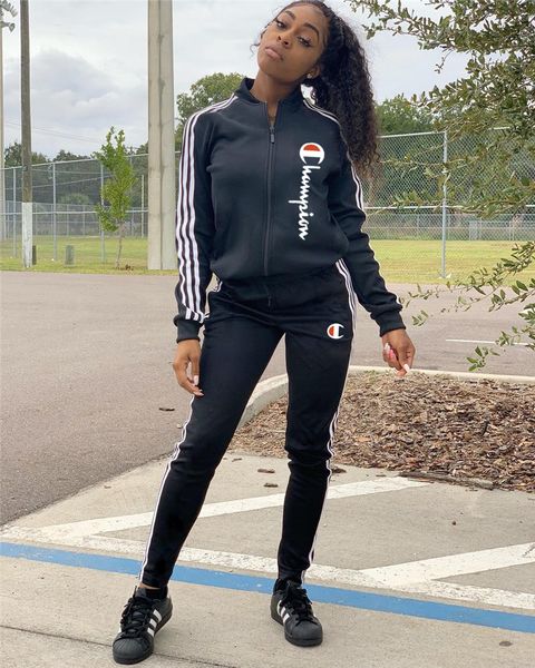 champions women fall clothing jacket+leggings two piece set outfits shirts+tights sports suit pullover sweatsuit winter tracksuit 1254
champions women fall clothing jacket+leggings two piece set outfits shirts+tights sports suit pullover sweatsuit winter tracksuit 1254