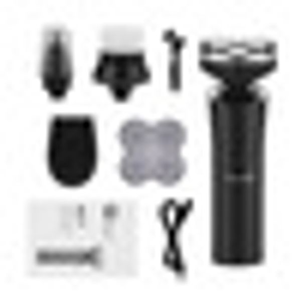 4 in 1 usb rechargeable shaver beard trimmer men nose trimmer electric 3d five floating heads razor shaving machine face brush
4 in 1 usb rechargeable shaver beard trimmer men nose trimmer electric 3d five floating heads razor shaving machine face brush